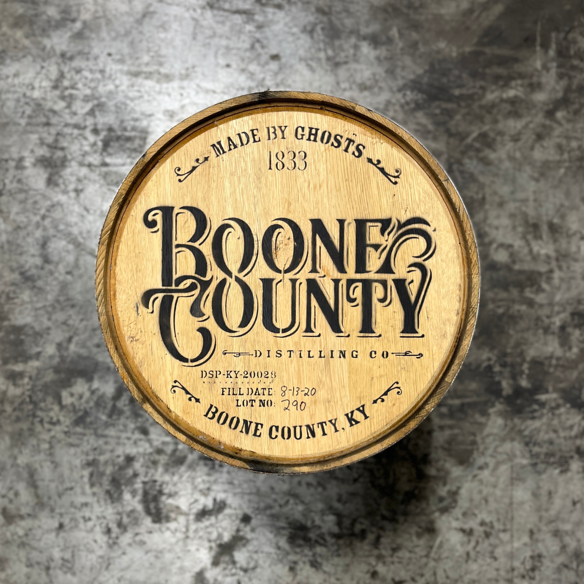 Boone County Bourbon Barrel - Fresh Dumped, Once Used