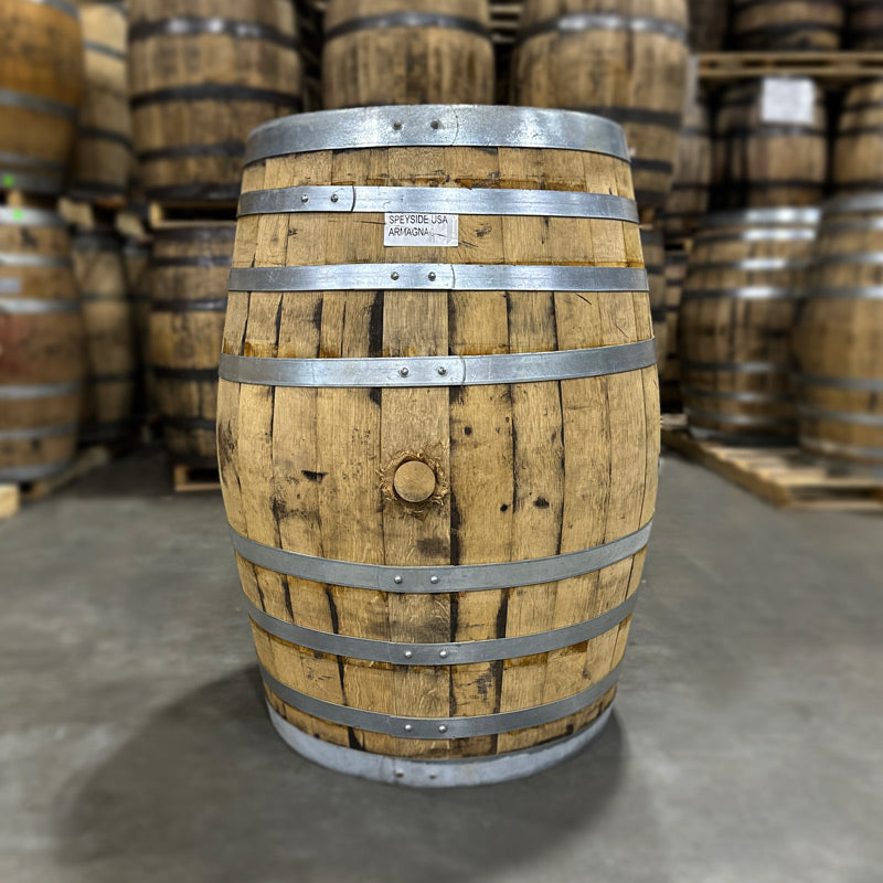 Bunghole side of a 70 Gallon Starlight Bourbon Barrel (Ex-Armagnac)