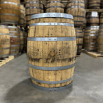 Bunghole side of a 70 Gallon Starlight Bourbon Barrel Ex-Cognac