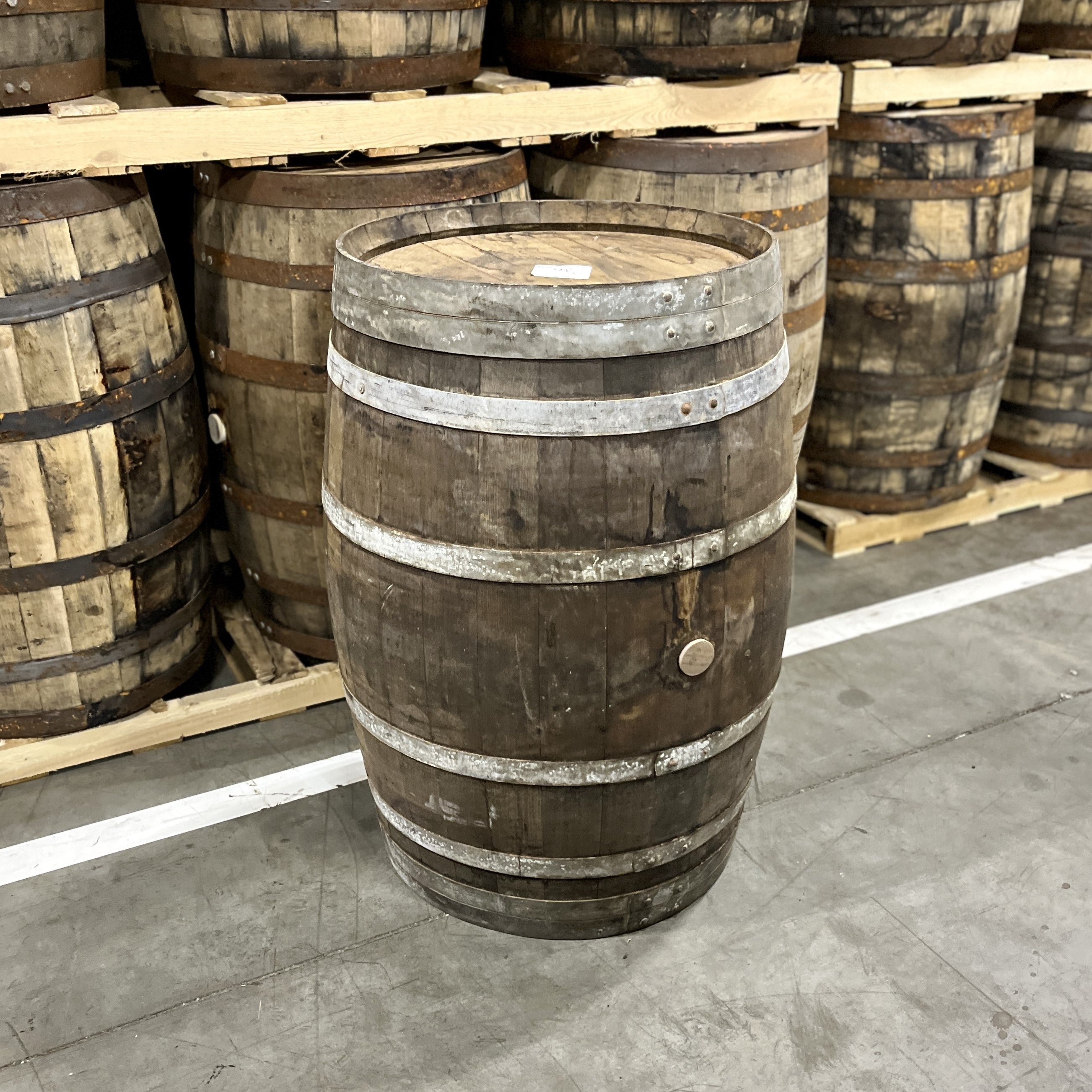 60 Gallon A. Smith Bowman Bourbon Barrel (Ex-Port) - Fresh Dumped