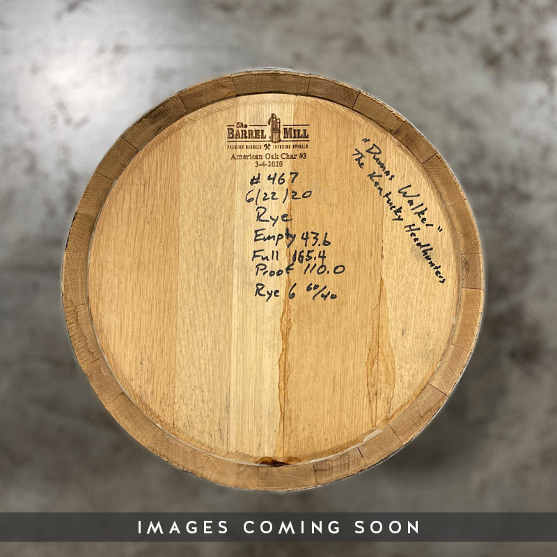 Placeholder image of the head of a small barrel with text Images Coming Soon