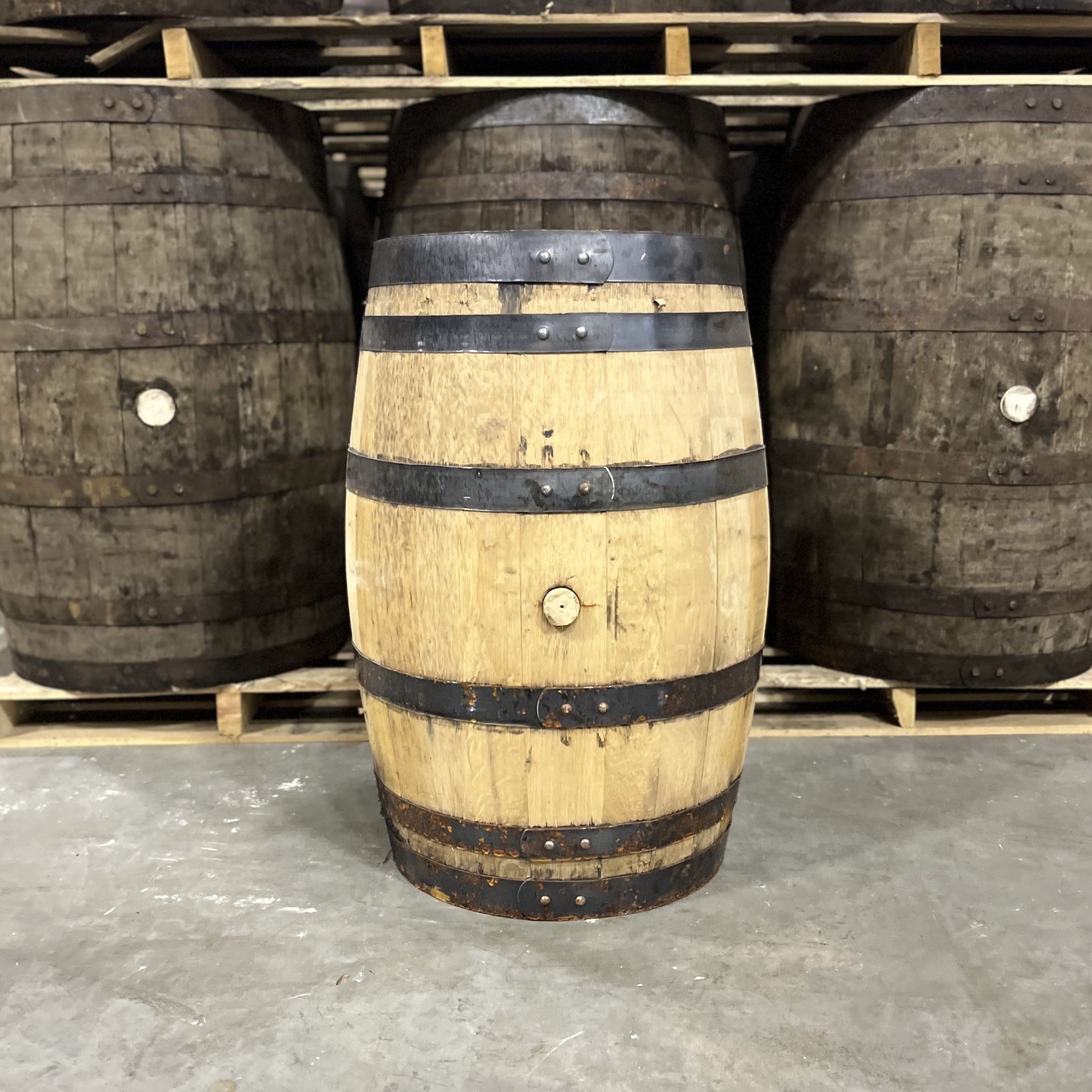 25 Gallon Whiskey Acres Bourbon Barrel - Fresh Dumped, Once Used