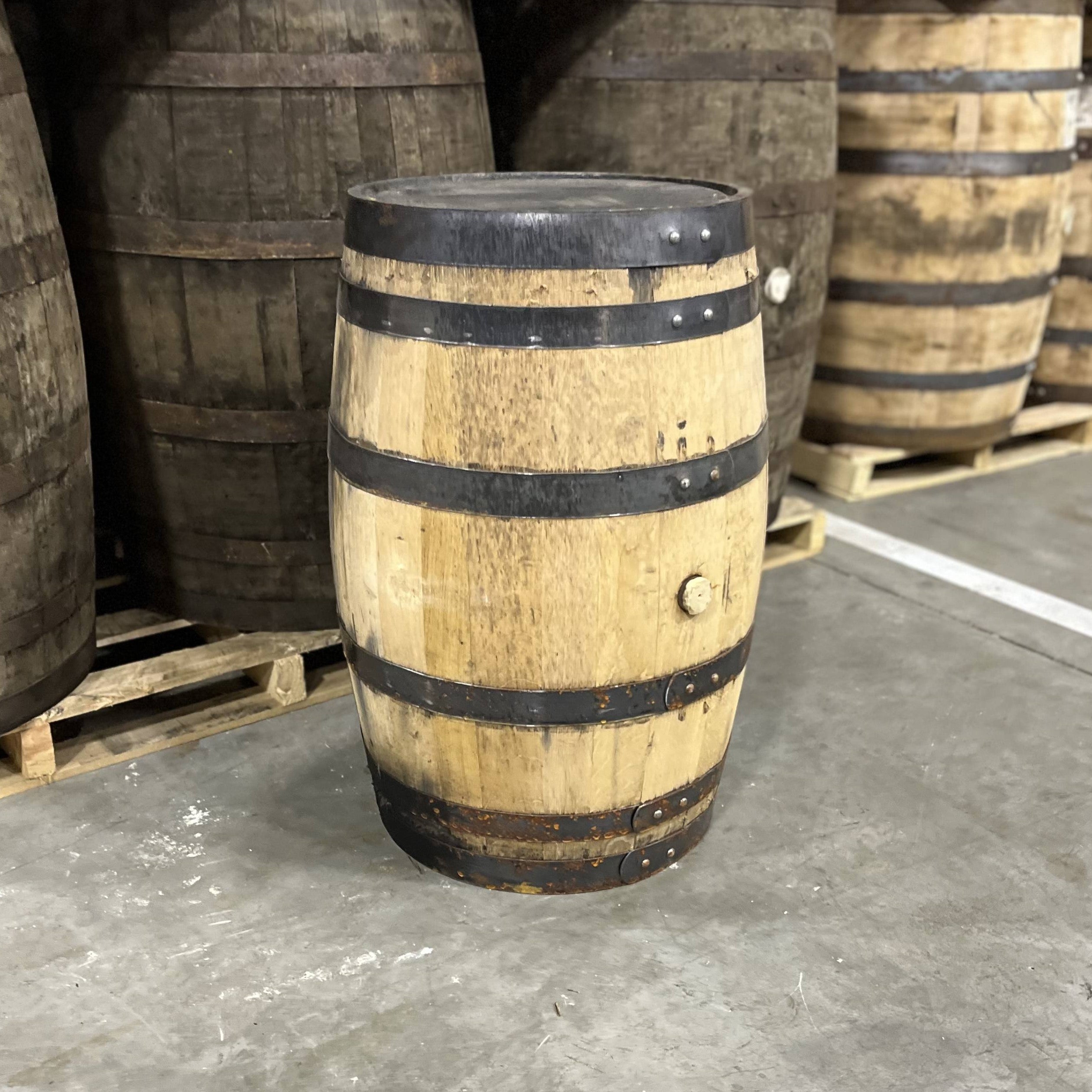 25 Gallon Whiskey Acres Bourbon Barrel - Fresh Dumped, Once Used