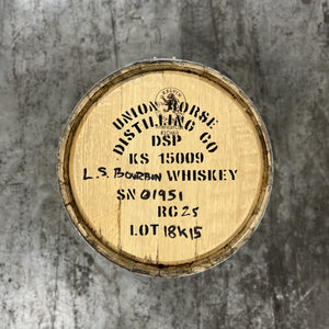 
                  
                    25 Gallon Union Horse Bourbon Barrel - Fresh Dumped, Once Used
                  
                