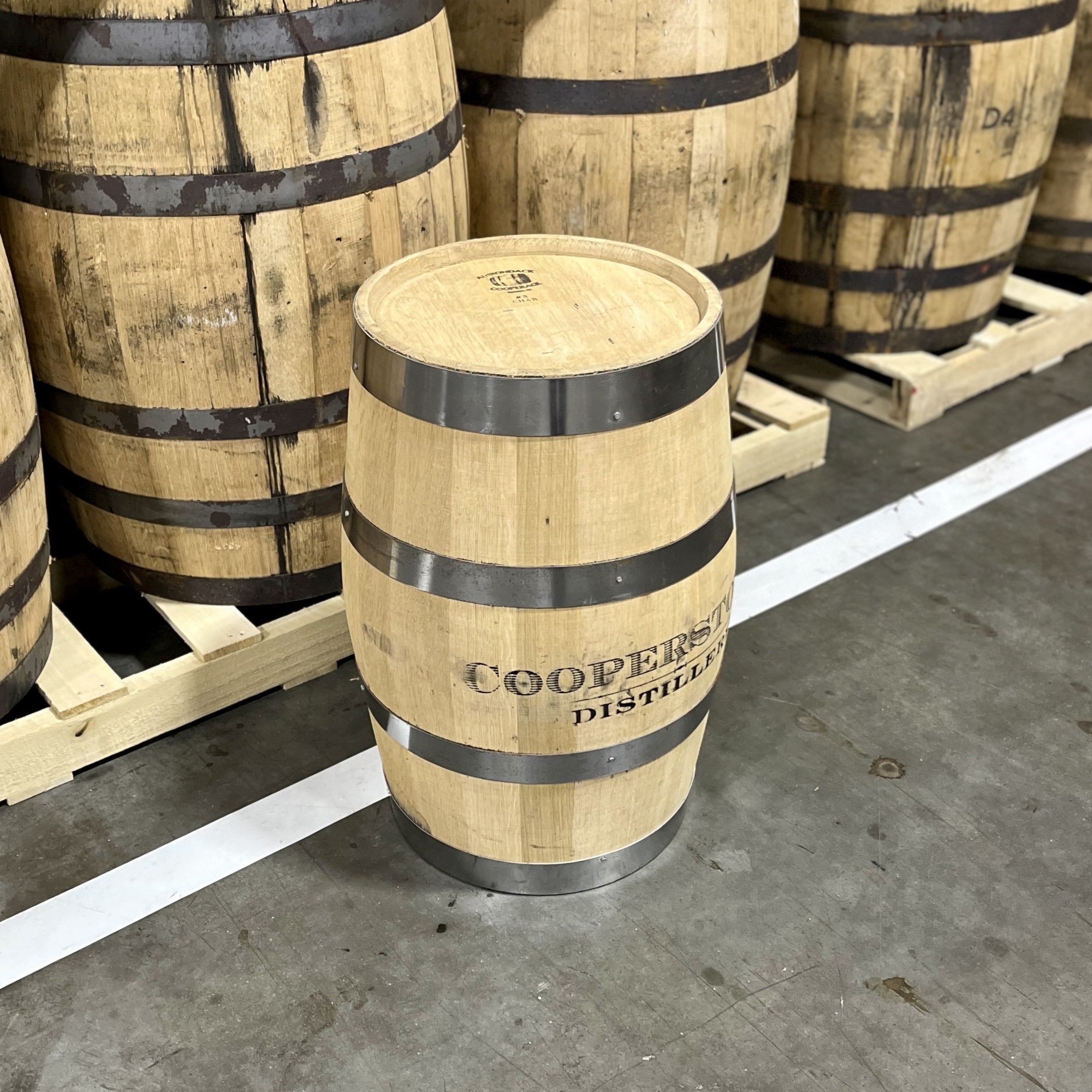 16 Gallon Cooperstown Distillery Bourbon Barrel - Fresh Dumped, Once Used