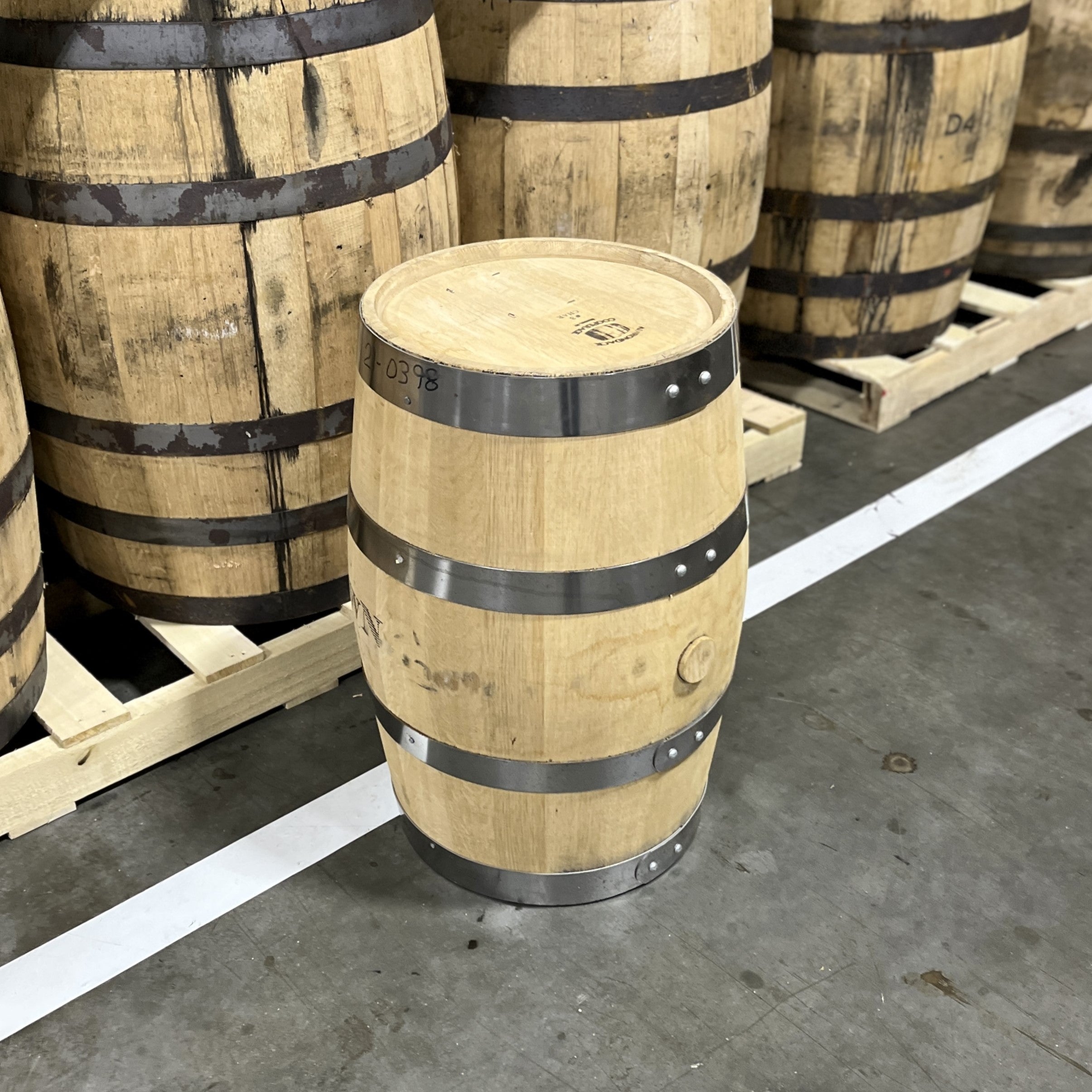 16 Gallon Cooperstown Distillery Bourbon Barrel - Fresh Dumped, Once Used