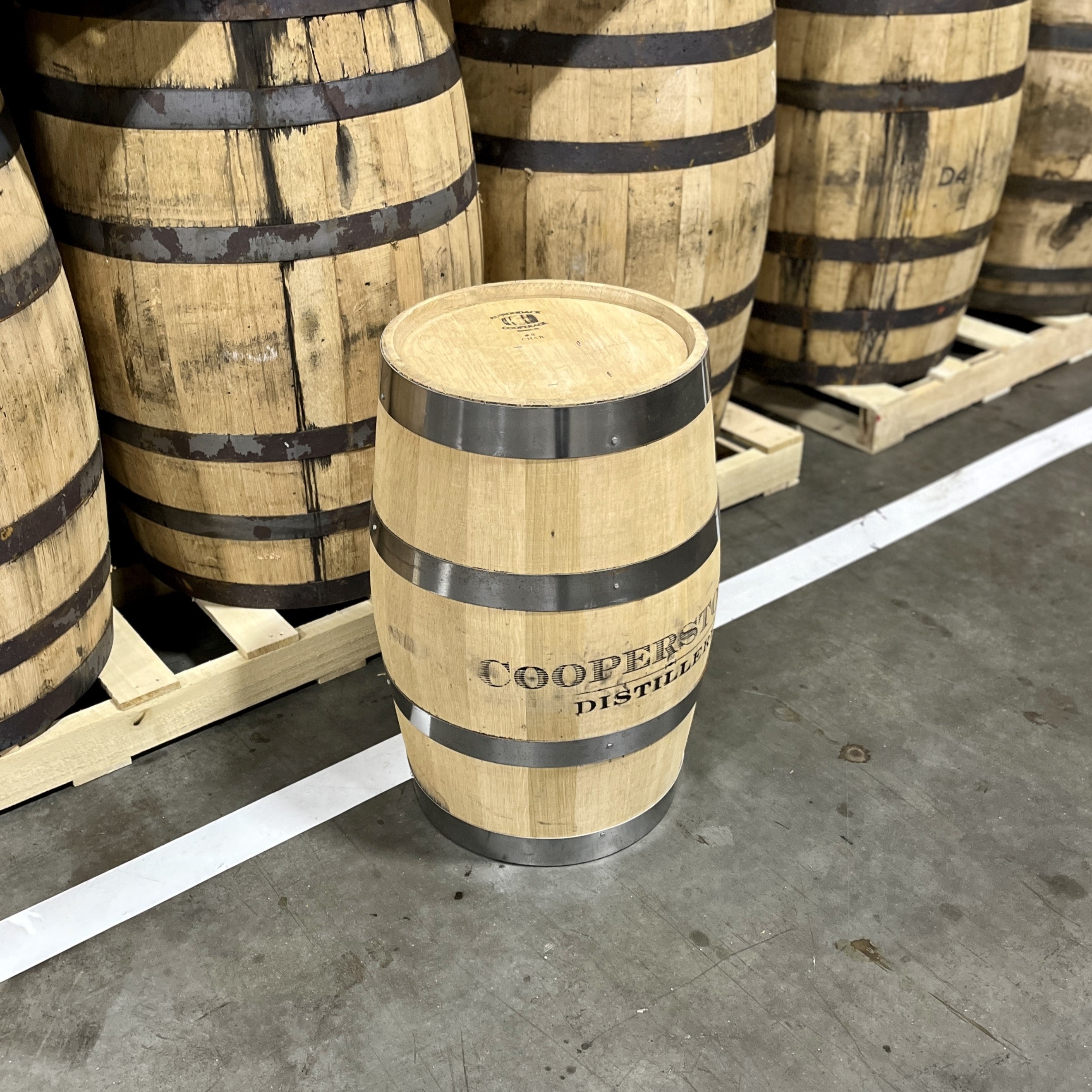 16 Gallon Cooperstown Distillery Single Malt Whiskey Barrel - Fresh Dumped