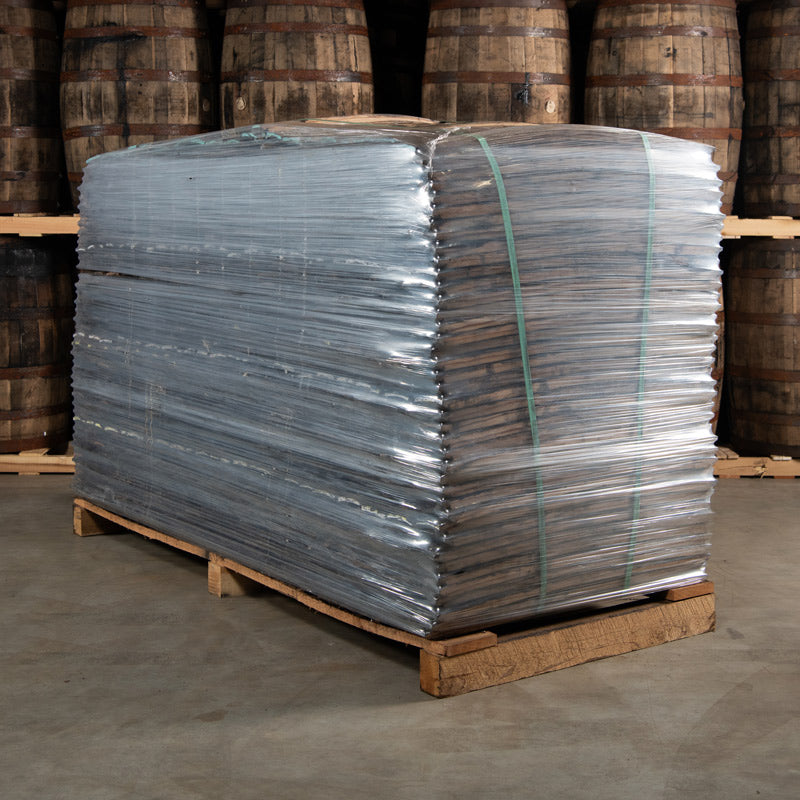 
                  
                    Bourbon/Whiskey Barrel Staves - Full Pallet Quantity
                  
                