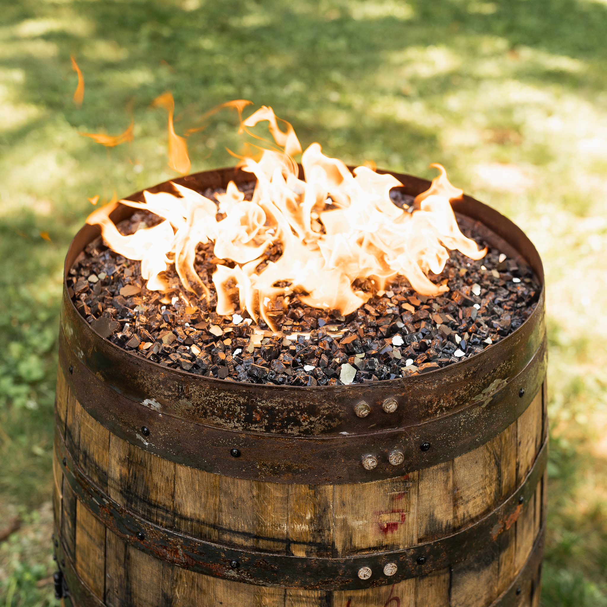 Bourbon Barrel Fire Pit