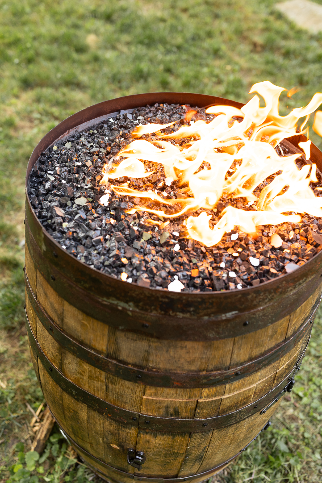 Bourbon Barrel Fire Pit