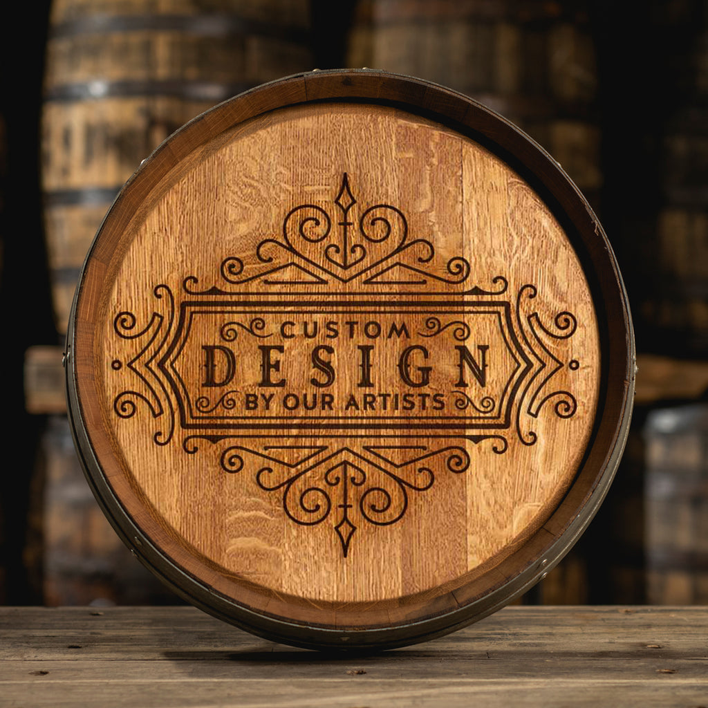 Custom Whiskey Barrel Head