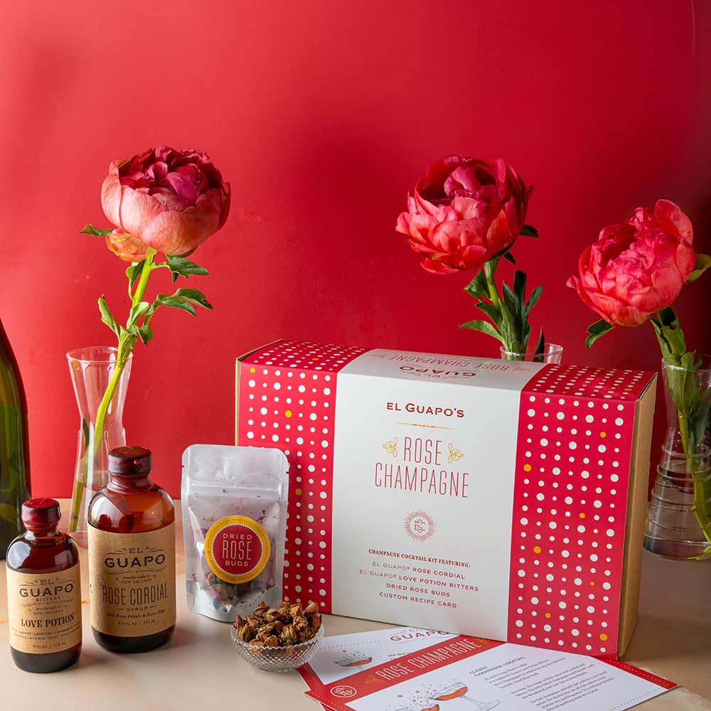 Rose Champagne Cocktail Kit