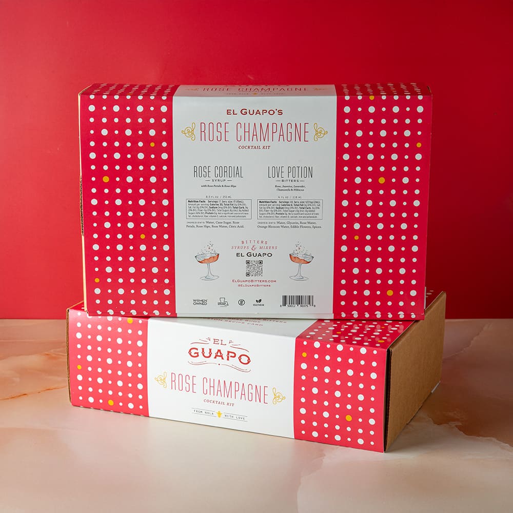 Rose Champagne Cocktail Kit