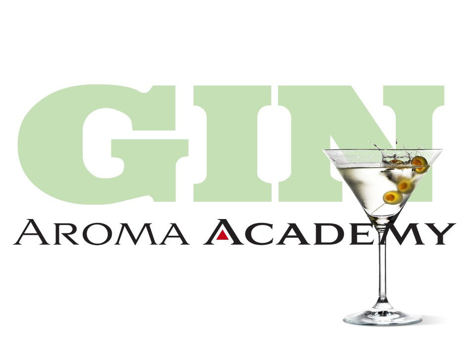 Gin Aroma Recognition Training Kit - 24 Signature Aromas from Juniper to Violet