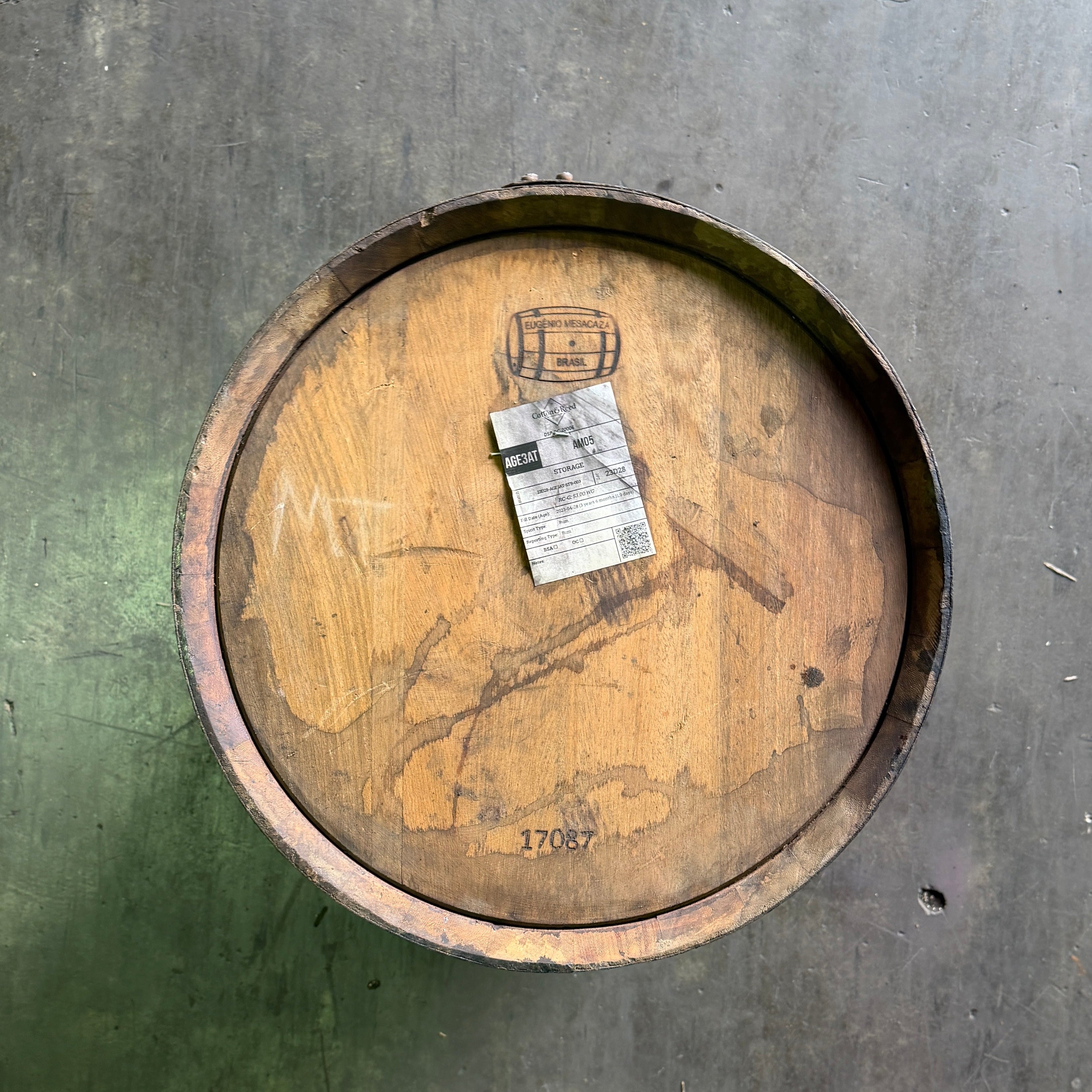 Cotton & Reed Amburana Rum Barrel - Fresh Dumped