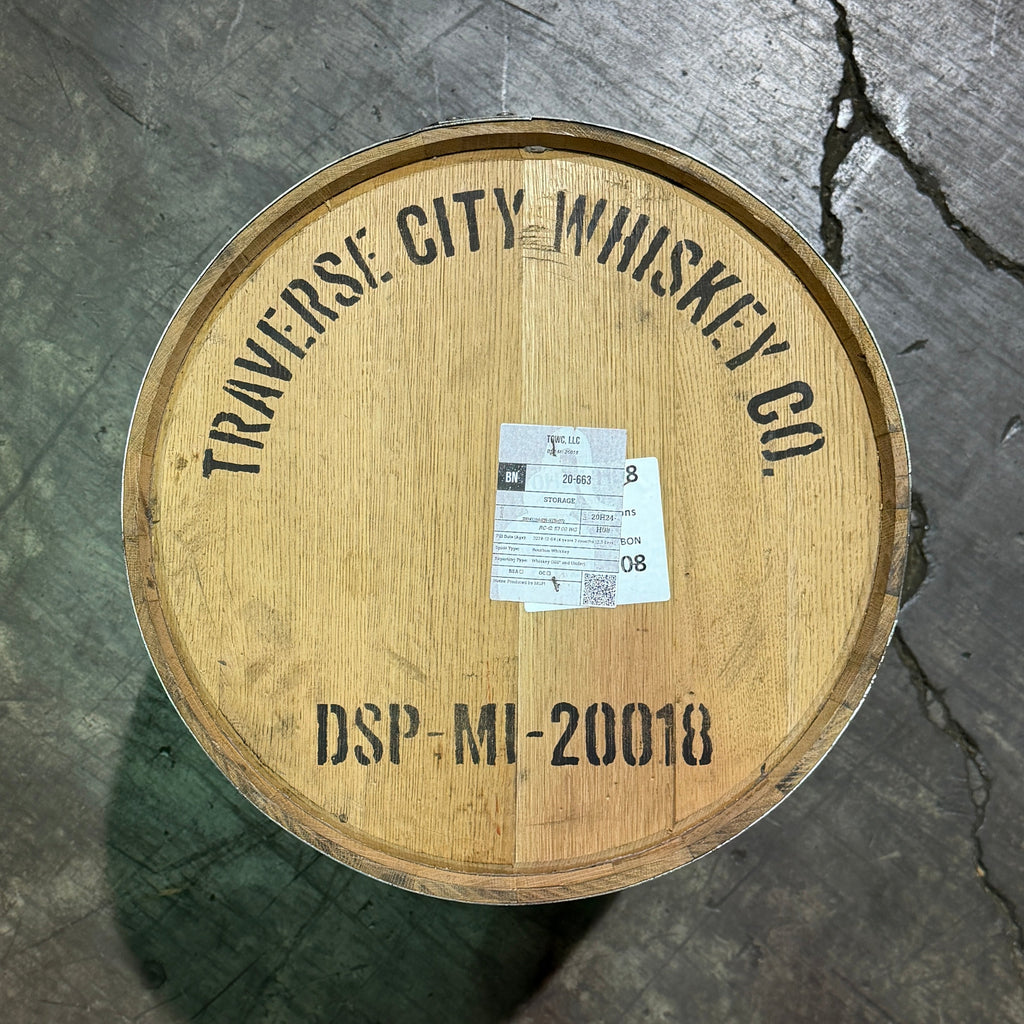 Traverse City Whiskey Co. Straight Bourbon Barrel - Fresh Dumped, Once Used