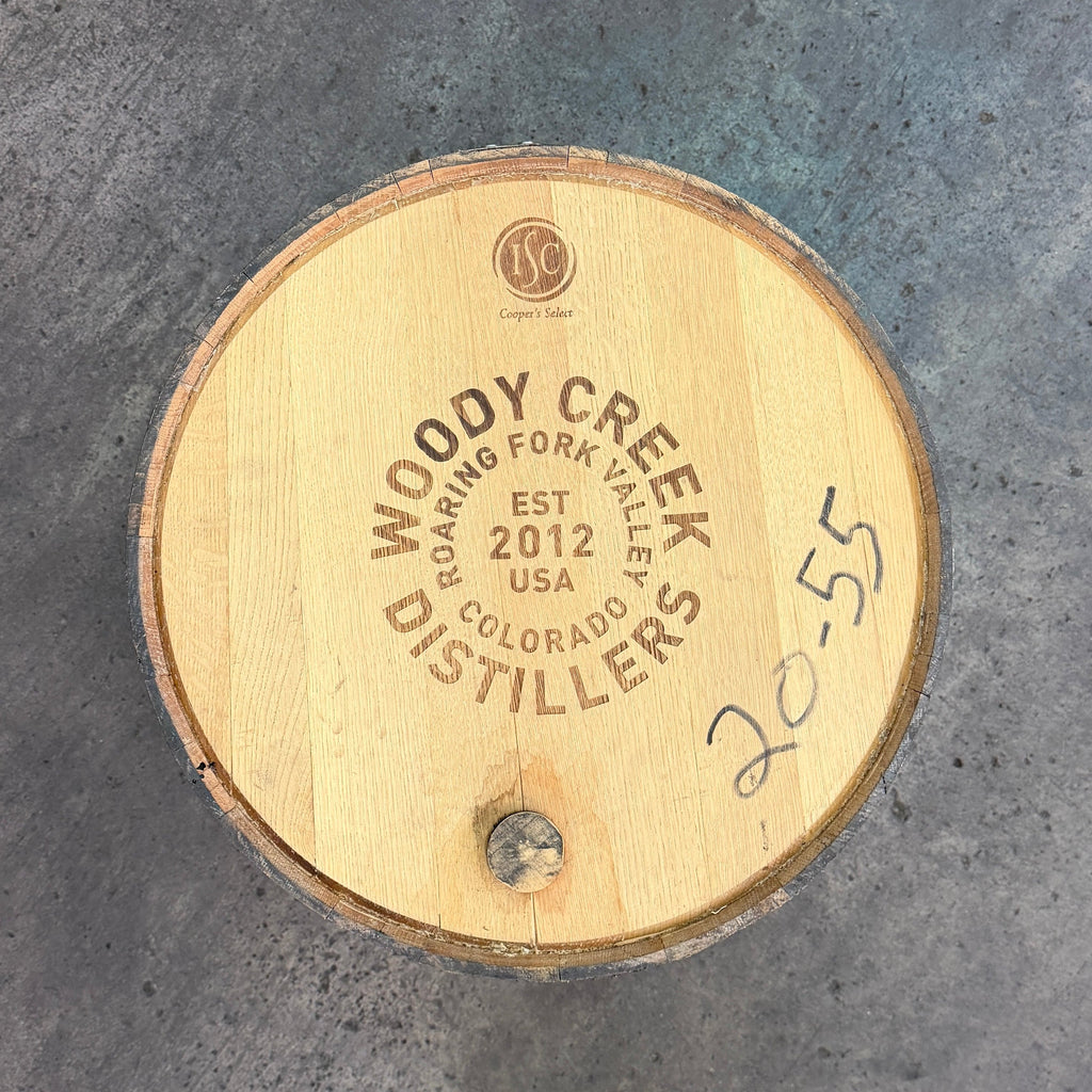 Woody Creek Bourbon Barrel - Head Bung - Fresh Dumped, Once Used