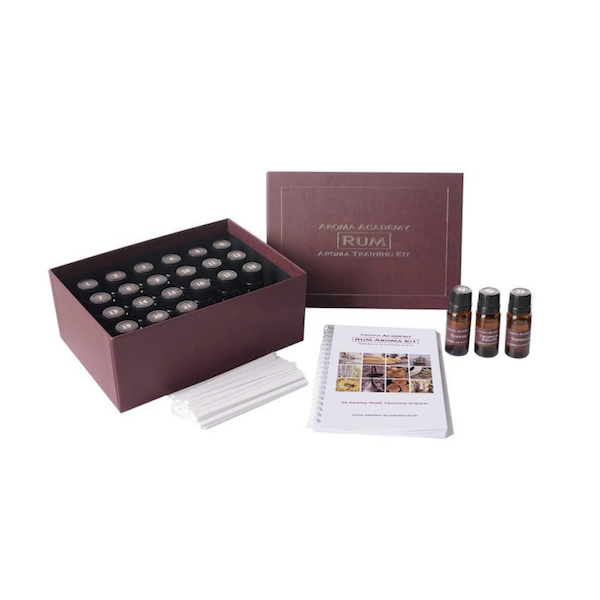Rum Aroma Recognition Training Kit - 24 Signature Aromas from Agricole to Vanilla