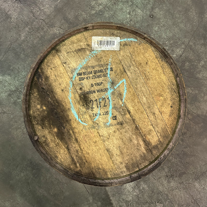 Jim Beam Bourbon Decor Barrel