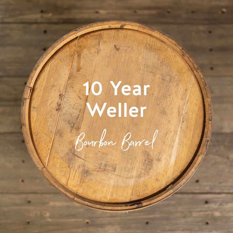 10 Year Weller Bourbon Barrel - Fresh Dumped, Once Used