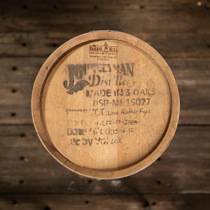
                  
                    15 Gallon Journeyman Rye Whiskey Barrel - Fresh Dumped, Once Used with markings
                  
                