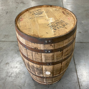 
                  
                    Side and head of a Blanton's Bourbon Barrel from Buffalo Trace Distillery
                  
                