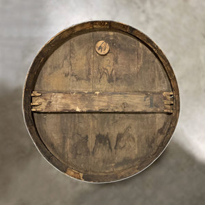 
                  
                    Head of a Breckenridge Distillery Cognac Finish Whiskey Barrel with head bung
                  
                