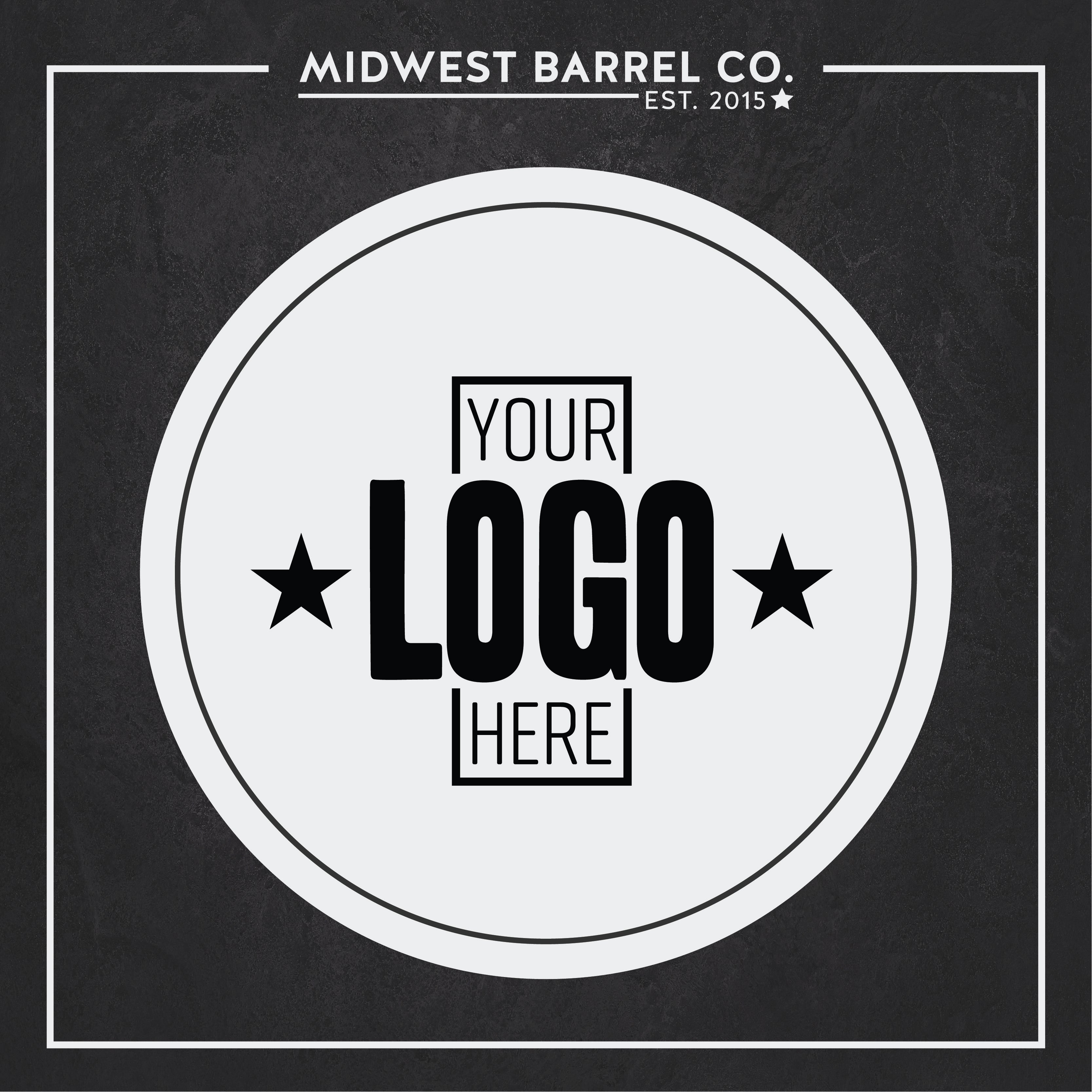 Personalized 5 Gallon Barrel - Your Logo or Custom Design