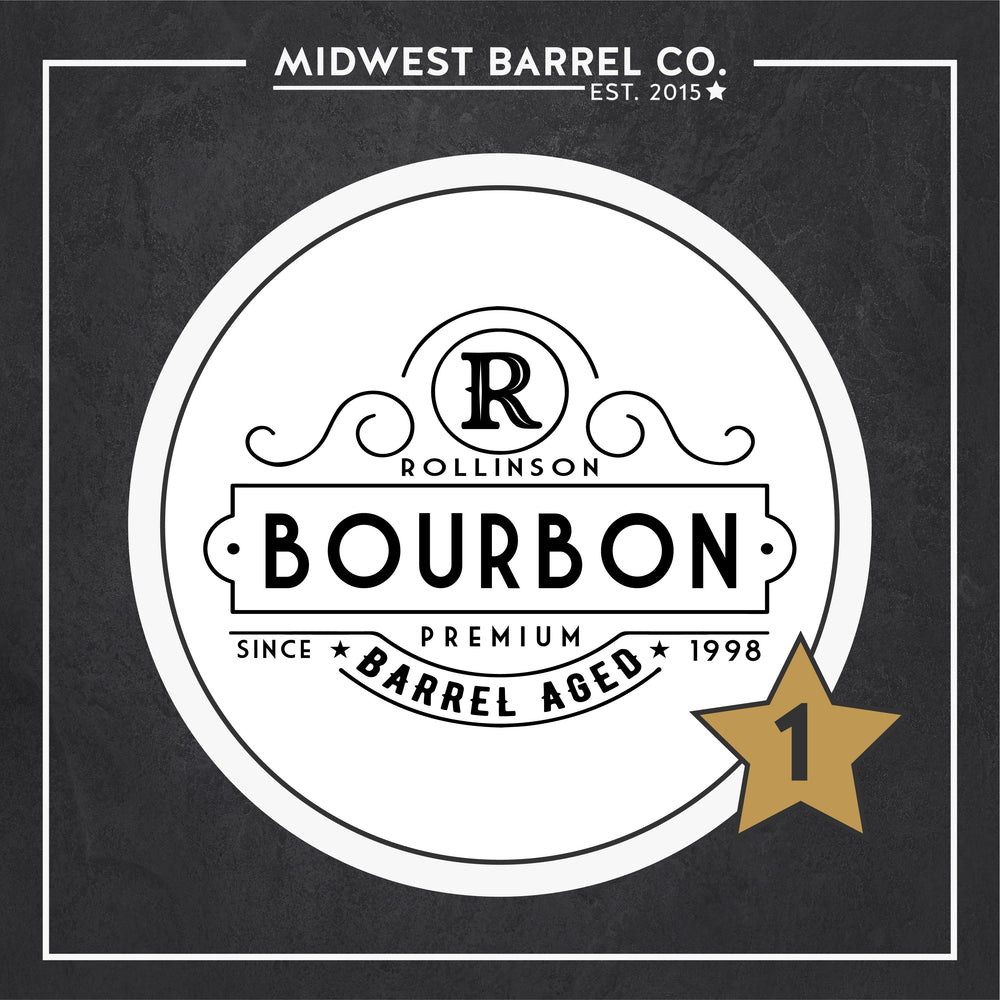 
                  
                    Option No. 1: R Rollison Premium Barrel-Aged Bourbon Since 1998
                  
                