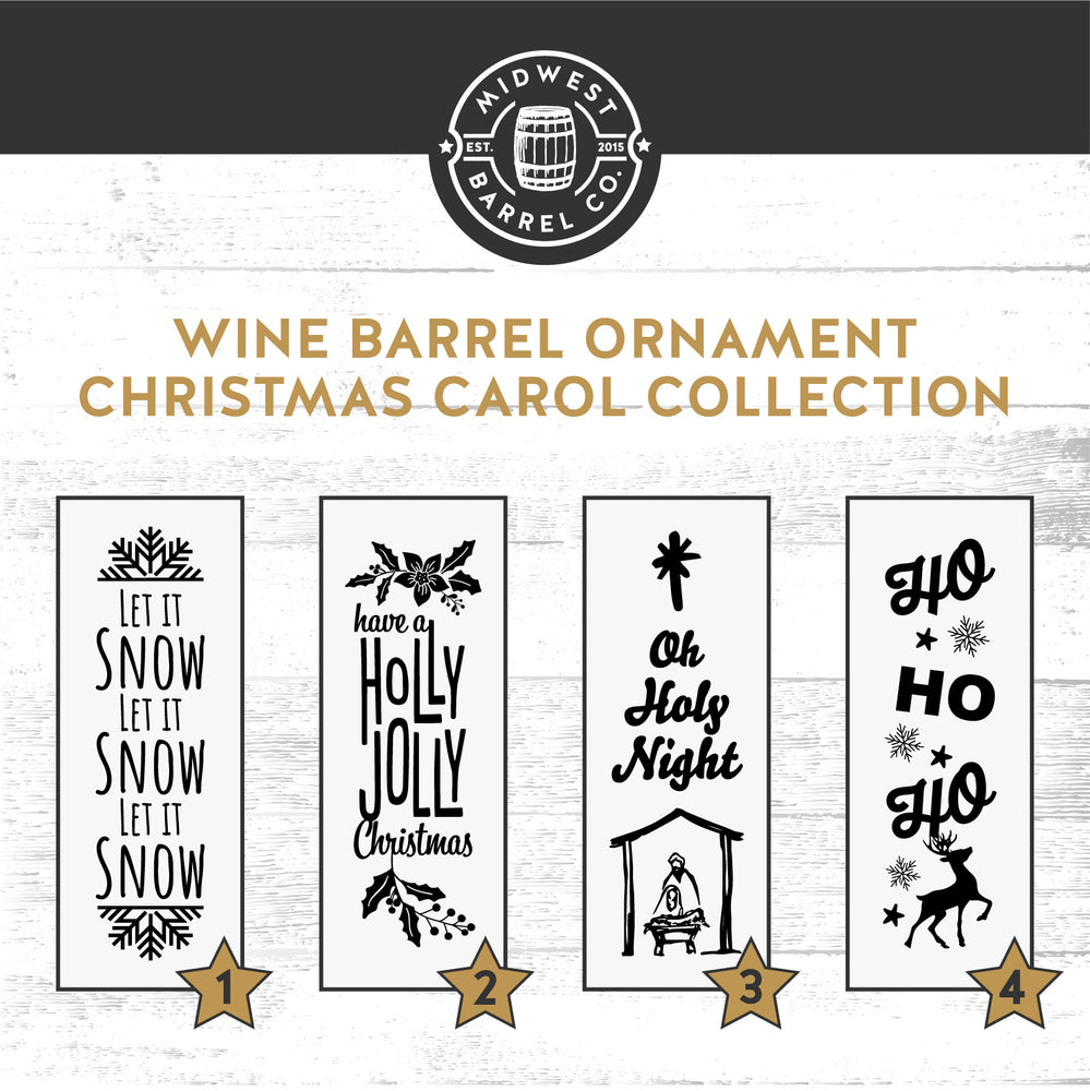 
                  
                    Wine Barrel Ornament Christmas Carol collection options
                  
                