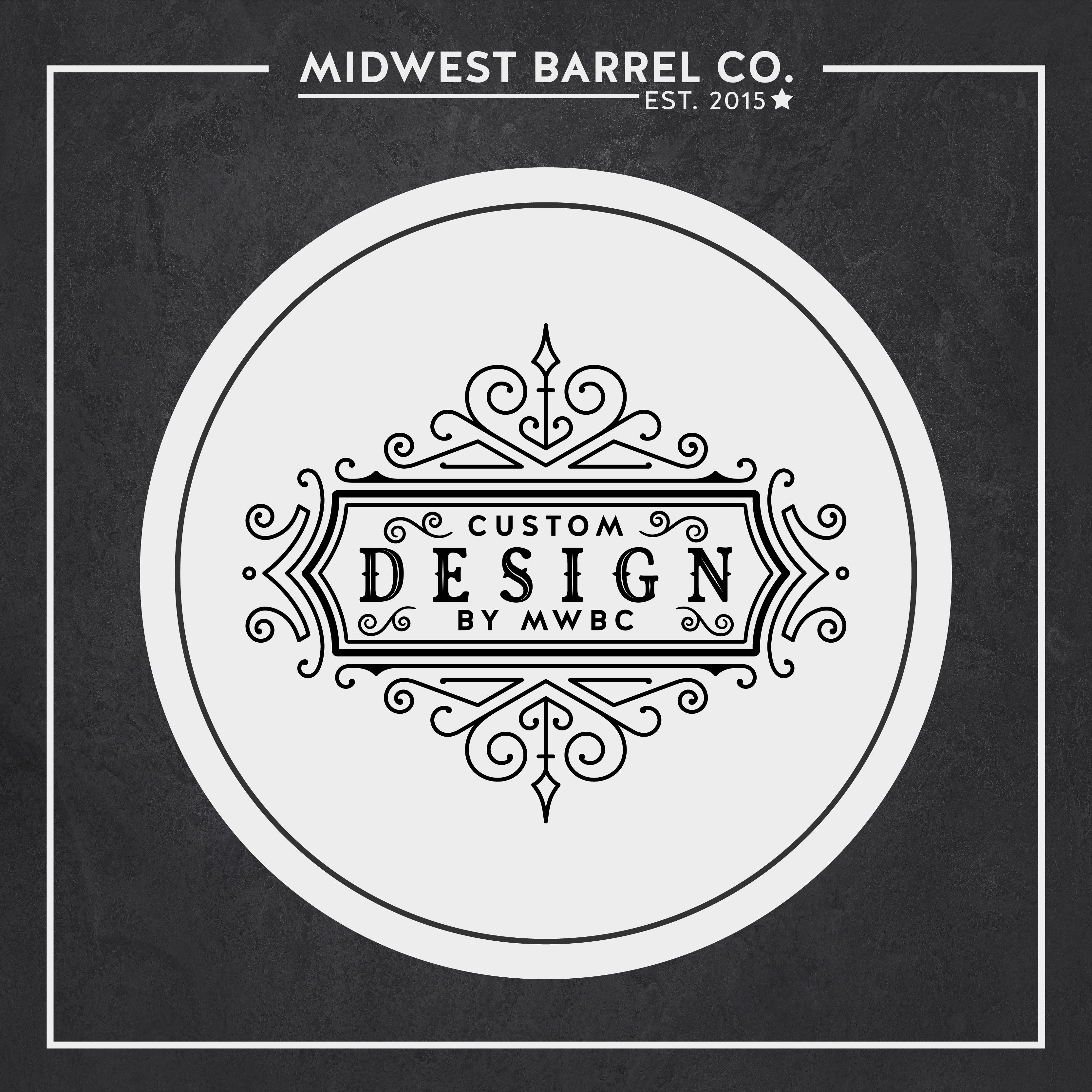 A custom design by MWBC placeholder for full size barrels