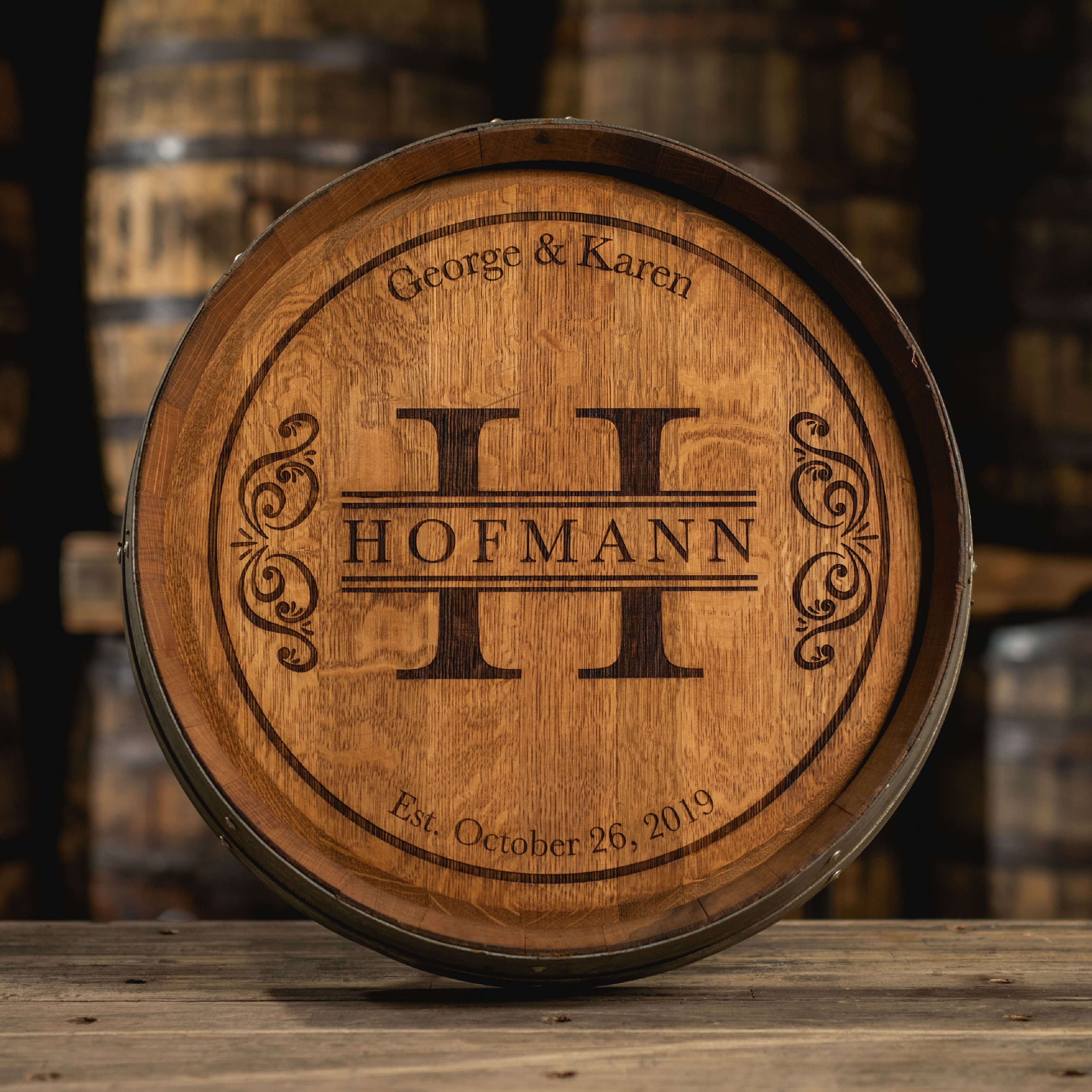 Oak Wine Barrel Signs Oak Barrel Information