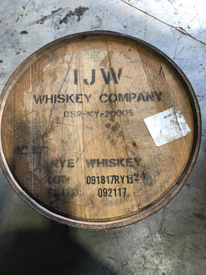 
                  
                    Once Used Bourbon / Whiskey Barrel - FREE SHIPPING with IJW markings
                  
                