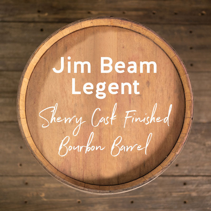 Jim Beam Legent Sherry Cask Finished Bourbon Barrel - Fresh Dumped, Once Used