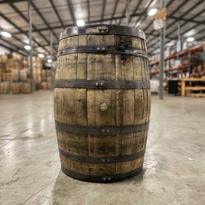 
                  
                    Side of a WL Weller Bourbon Barrel 
                  
                