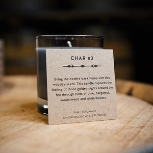 
                  
                    Candle - Char #3 with description card
                  
                