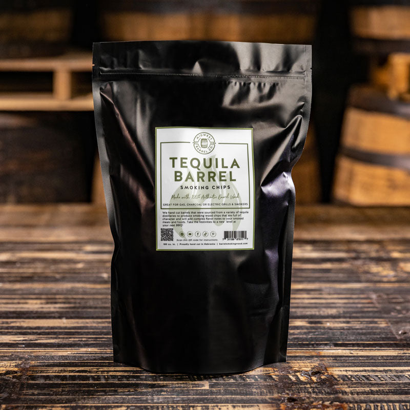 Bag of Genuine Tequila Barrel Smoking Wood CHIPS