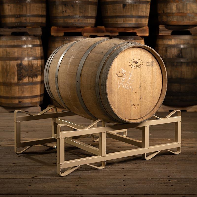 Neutral White Sauvignon Blanc Wine Barrel on rack