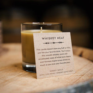 
                  
                    Candle - Whiskey Neat with description card
                  
                
