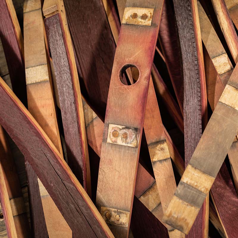 Red Wine Barrel Staves